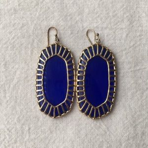 Kendra Scott - Danielle Golf Drop Earrings - Blue